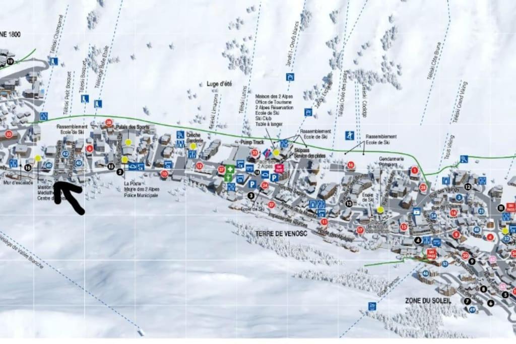 Le Waala , Face Aux Pistes Les Deux Alpes